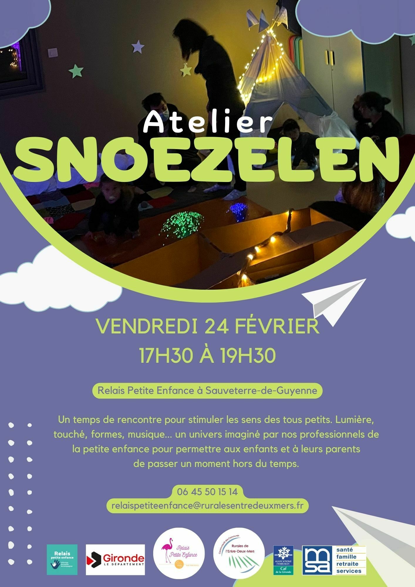 atelier snoezelen