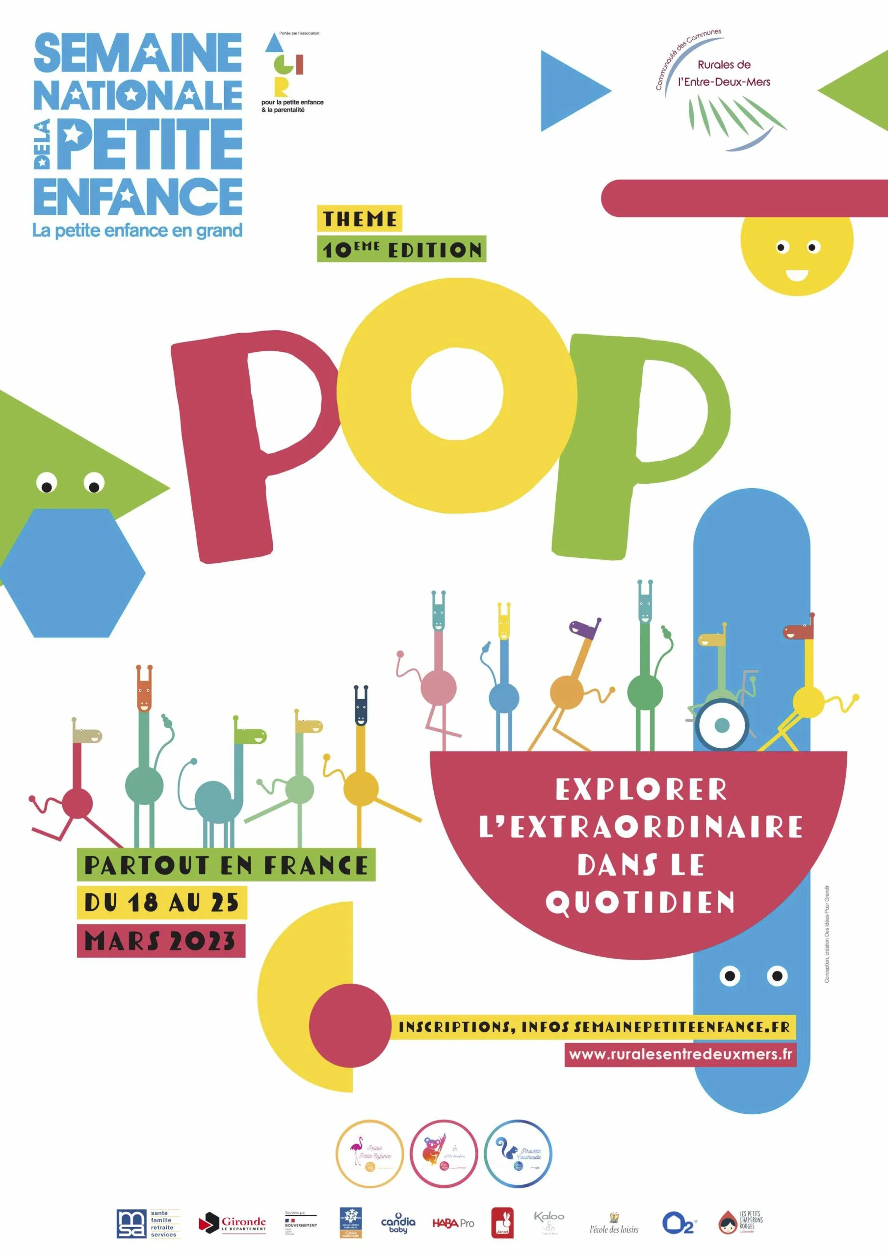 2023 affiches semaine petite enfance