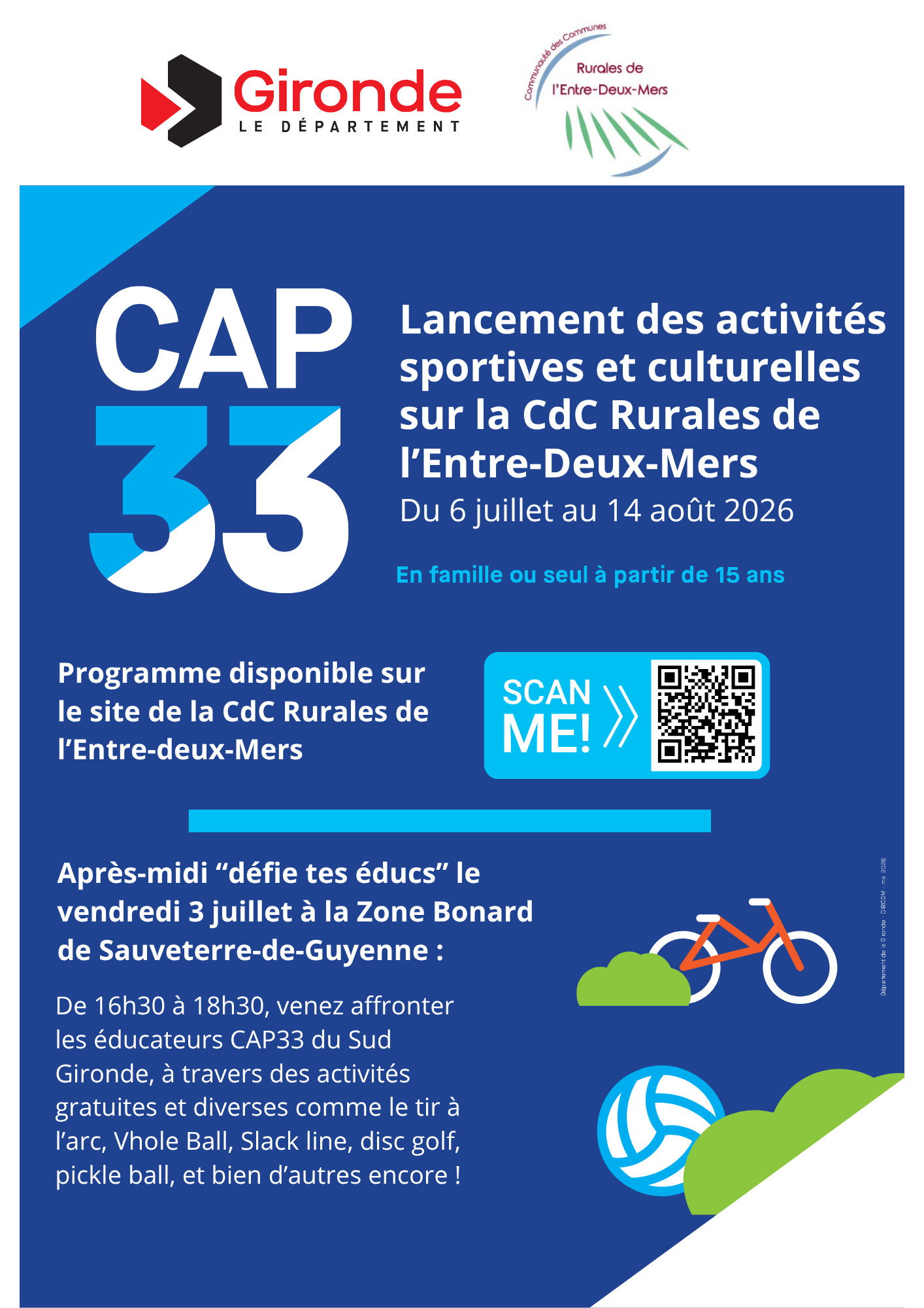 lancement cap33 2026